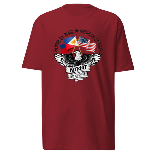 FilipinoSwag Filipino By Blood - American By Birth Patriot Tee