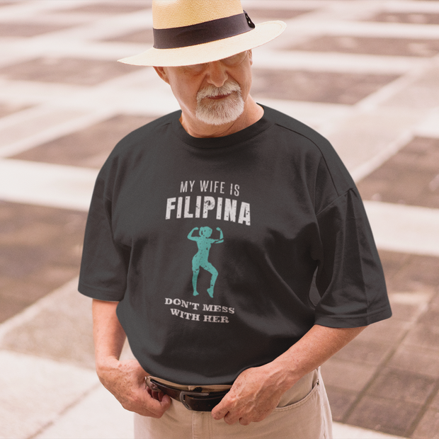 Men’s My Wife Is Filipina Filipino Shirt