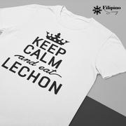 Men's Keep Calm and Eat Lechon Tee