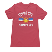 Men’s Filipina Wife Is Happy Life Shirt