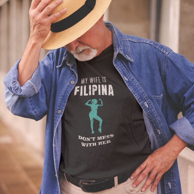 Men’s My Wife Is Filipina Filipino Shirt