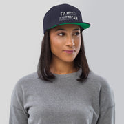 Filipino American Snapback - Embroidered Text