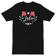 Men's Lola With Flowers Filipino Shirt