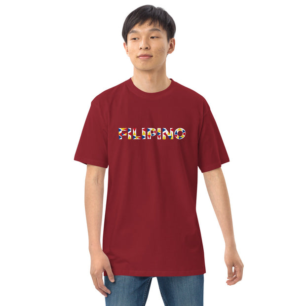 Men's Filipino in Abstract Colors Shirt