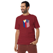 Men’s Filipino USA Flag Mashup Shirt