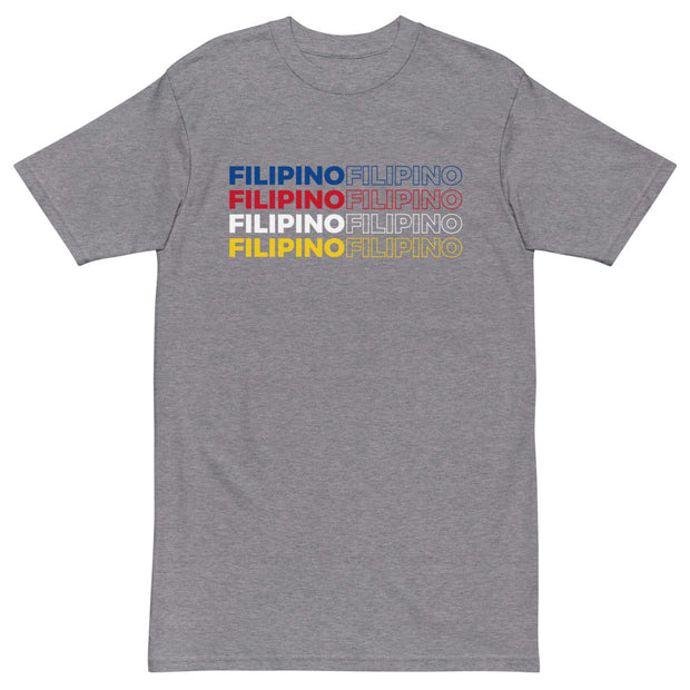 Men's "Colors of the Flag" Filipino Shirt