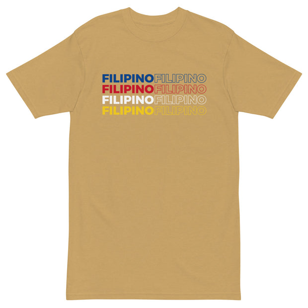 Men's "Colors of the Flag" Filipino Shirt