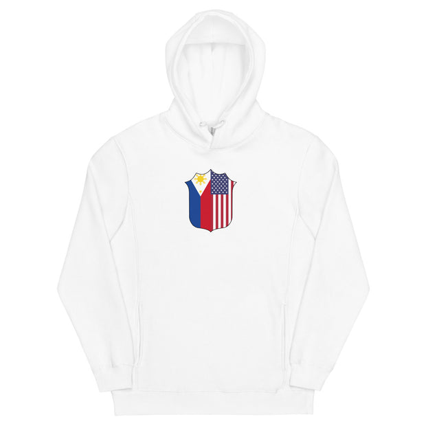Unisex Filipino USA Flag Mashup Hoodie