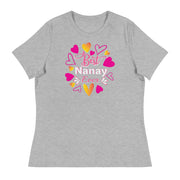 Women's Best Nanay Ever (Hearts) Shirt