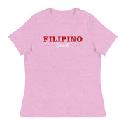 Women's Filipino Louisville (Red) Shirt