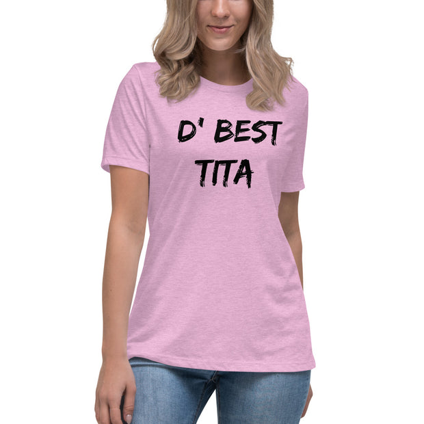 Women's D'Best Tita Ever Shirt