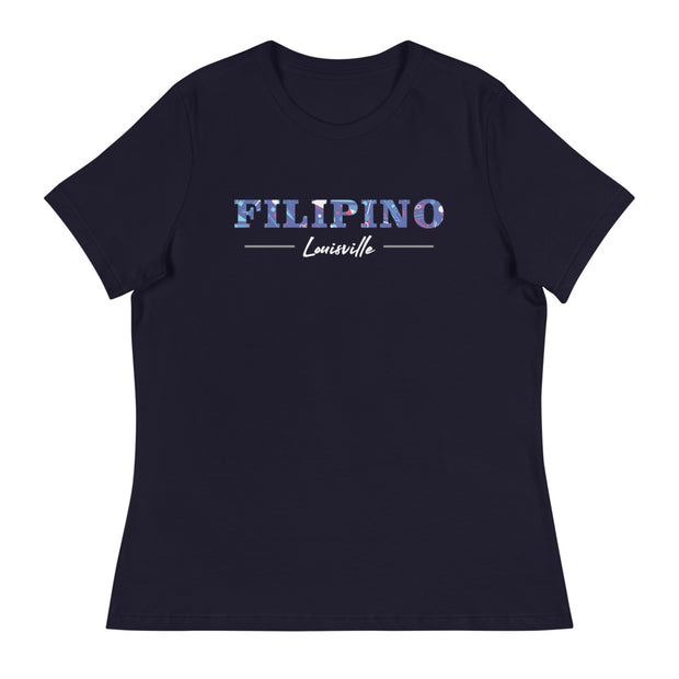 Women's Filipino Louisville (Blue) Shirt