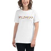 Women's Filipino in Abstract Colors Shirt