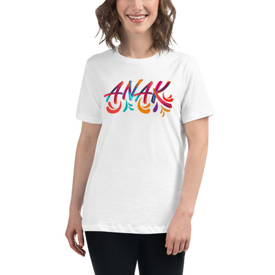 Women's "Anak" Splash of Colors Shirt