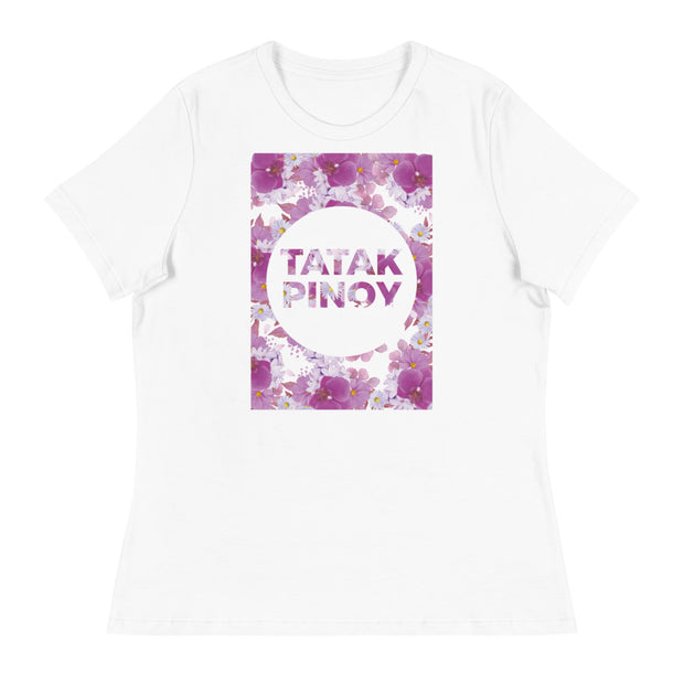 Women's Tatak Pinoy Foxtail Orchids Floral Shirt