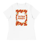 Women's Tatak Pinoy Orchid Floral Shirt