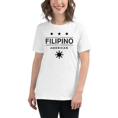 Women's Filipino American Three Stars and a Sun Shirt