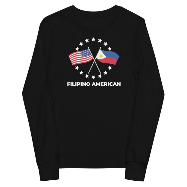 Kid's Filipino American Flags Shirt