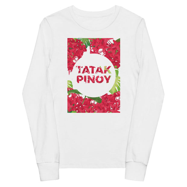 Kid's Tatak Pinoy Santan Floral  Shirt